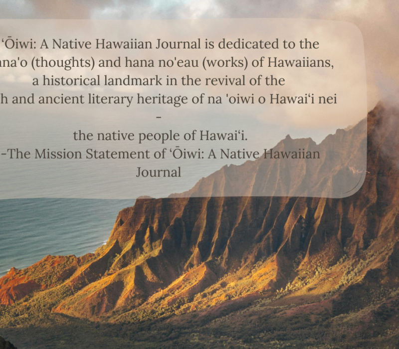 Native Hawaiian Poets